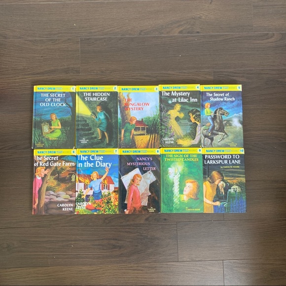10 Nancy Drew Mystery Books - Picture 3 of 4